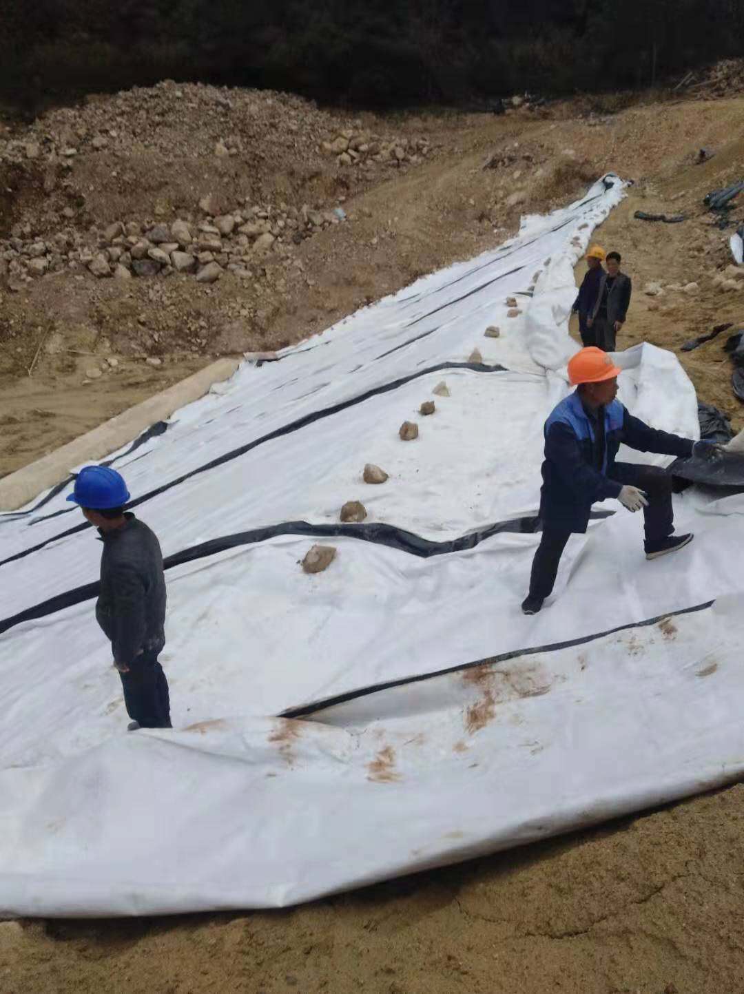 坝坡防浪护坡土工膜土工膜价格贵吗?